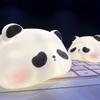Креативный мини-панда, маленький ночник для гостиной, милая панда, силиконовая лампа, прикроватный декор, детский ночник, подарок на день рождения