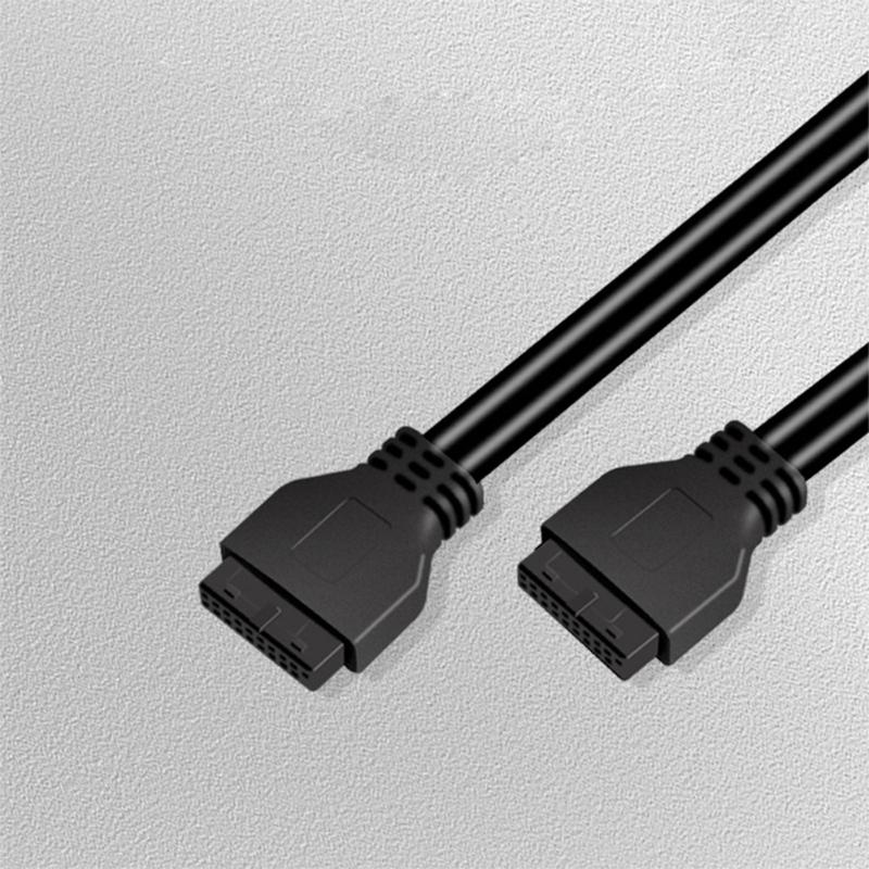 Конвертеры 4 порта USB 3.0 на 19-контактный 20-контактный Компьютерные кабели Разъемы Кабель-адаптер для материнских плат Материнские платы ПК Передняя панель