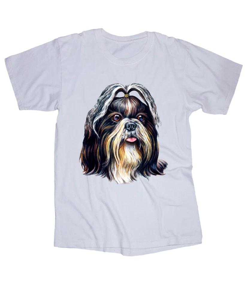 Shih Tzu dog face T-shirt