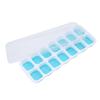 WIKHOSTAR 14 Grids Fruit Ice Maker Ice Cube Trays Reusable Silicone Ice Cube Mold Lids for Home Kitchen Tools Suitable Freezer