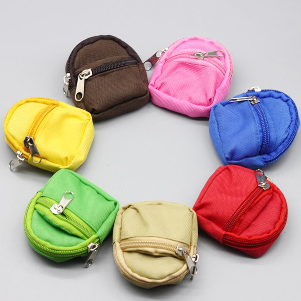 Doll Bag Colorful Fashion Mini Backpack Soft Bags Toys Rucksack Children Kids Gifts Accessories Ornaments