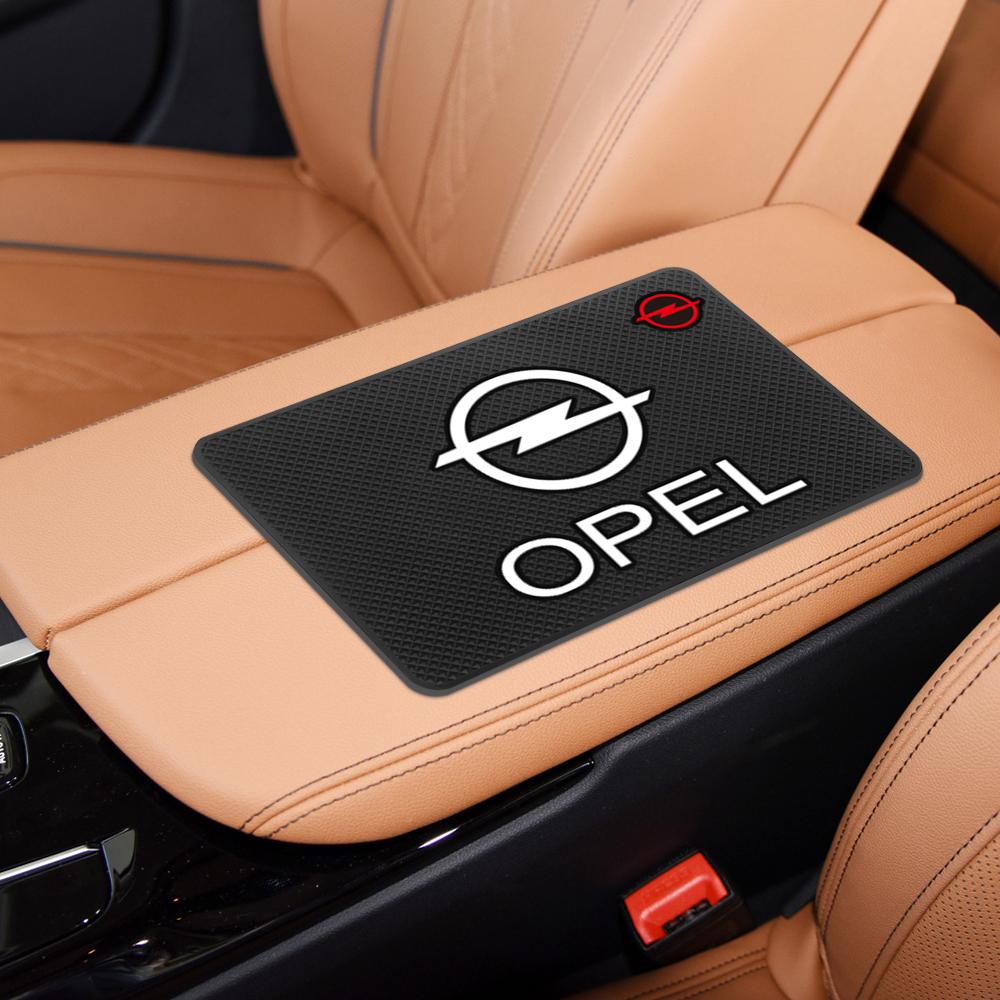 W11/2Pcs Silicone Car Dashboard Non-Slip Mat Phone Holder Anti-skid Pad For Opel Astra H Mokka Zafira Corsa Vectra /Car Valve Cap