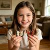 DIY Bead Kit for Jewelry Making - Supplies for Bracelets, Necklaces and Keychains