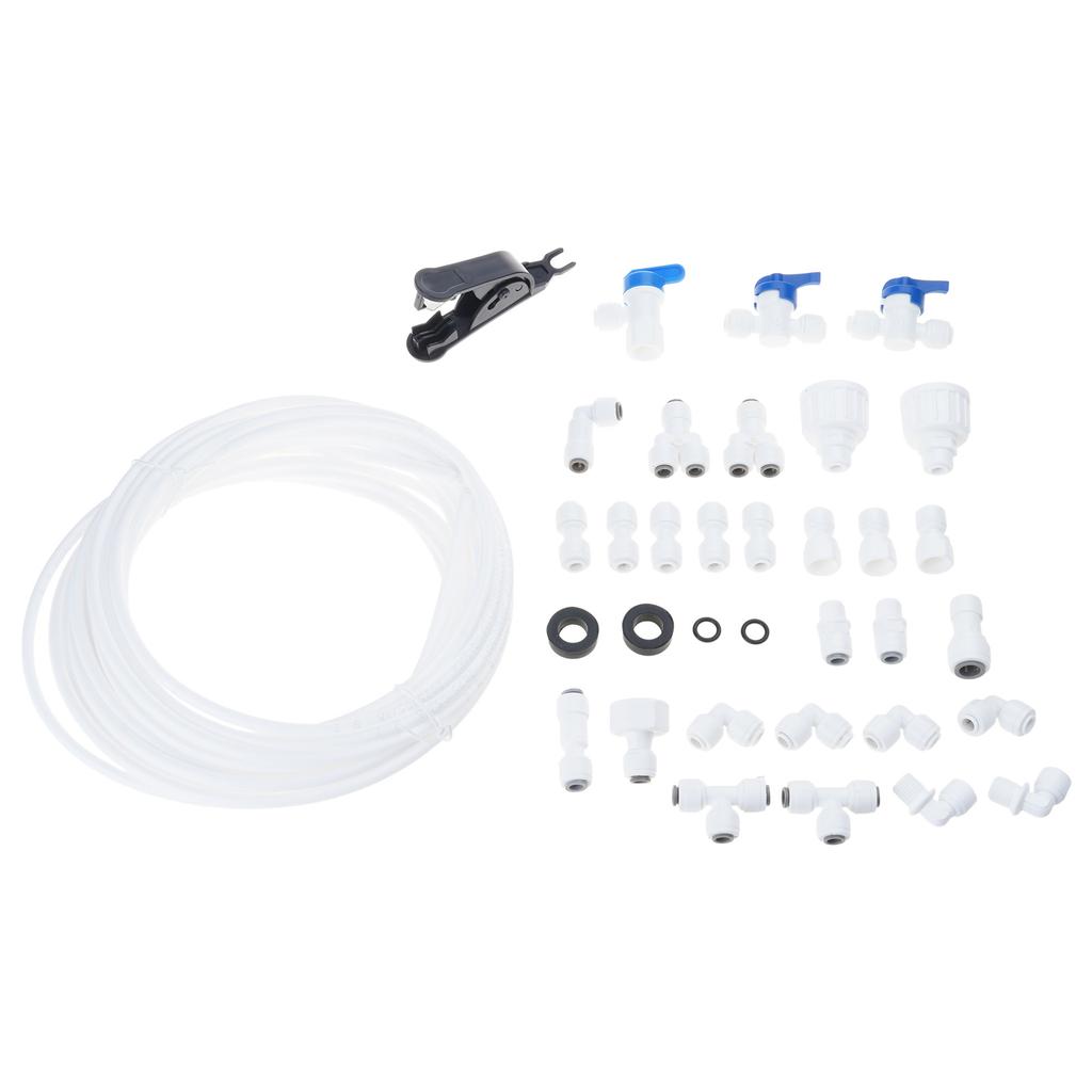 10m Universal Water Supplies Kit Water Inlets Pipe Universal Pipe Set 10m Tubing PVC Material for Side by Side Fridges