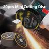20pcs Mini Cutting Discs Circular Resin Grinding Wheel For Angle Grinder