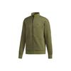 Wj Tt Swt Wuji Series Sports Casual Stand Collar Knitted Jacket Men Jacket Basic-Green DM5190