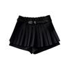 Summer Casual and Versatile Sweet Skirt for Women with Ruffles and Slim Sexy Super Short Pleated Skirt Short