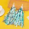 2pcs Cycling Tricycle Handlebar Tassels Colorful Kids Girls Boys Handlebar Streamers Tassels Cycling Accessories