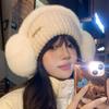 Cream White Plush Earmuffs Women Men Winter Thicken Antifreezing Ear Protection Warm Ear Warmer Soft Fashion Anti-cold Ear Cover