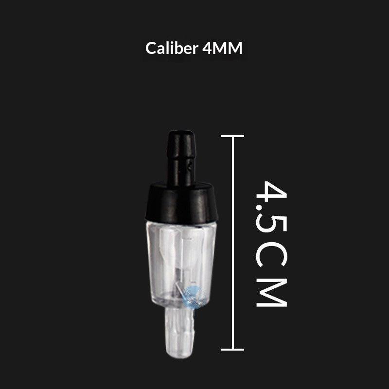 10Pcs One Way Check Valve Anti Backflow Non Return Connector Air Pump Fitting for Aquarium Irrigation Pneumatic Use