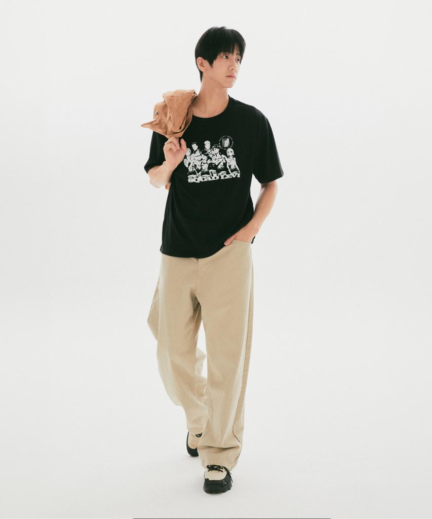 SPAO [Атака титанов] Футболка с коротким рукавом (Mix)_Sprlg49U02
