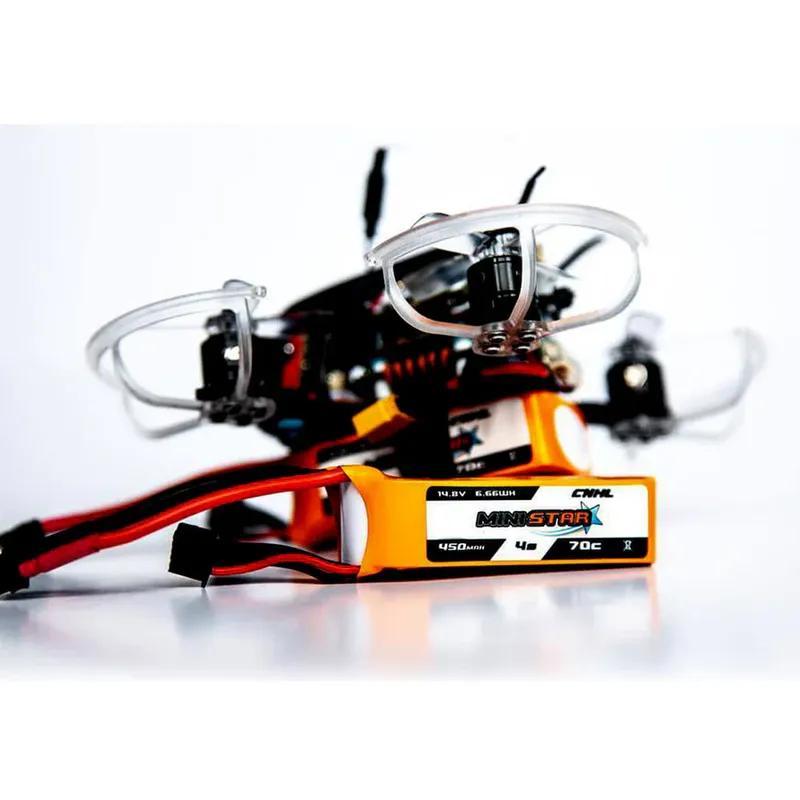 2PCS CNHL Lipo Battery 4S 14.8V 450mAh 70C MiniStar With XT30U Plug For Mini Quad RC FPV Airplane Quadcopter Drone Racing Hobby