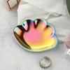 Shell Shape Metal Trays High Quality Stainless Steel Plating Decorative Plates 9*7cm Small Jewelry Trays