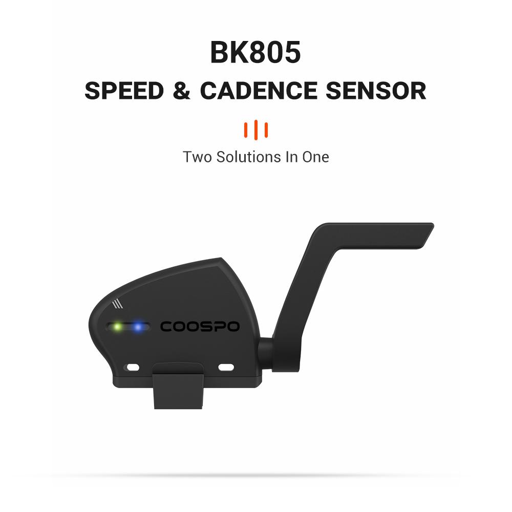 CooSpo New Bicycle Speed And Cadence 5.0 ANT+ Wireless Waterproof For Wahoo Zwif Garmin Etrex 30 Dual Sensor Bluetooth