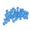 50pcs Coloured , (six Sided), 12mm D6