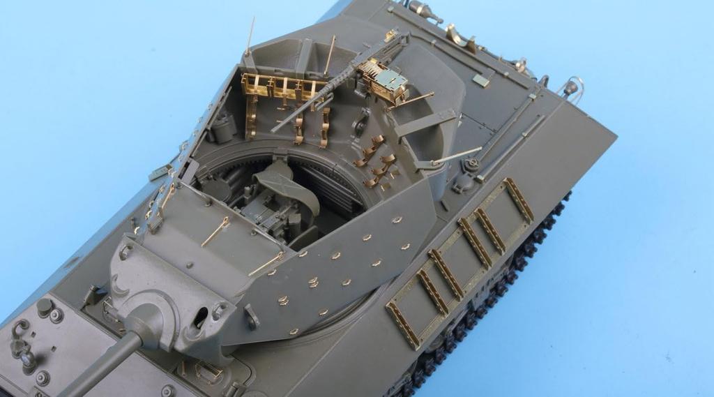 Tetra Model Серия ME Британский Истребитель Танков M10 IIC Achilles T Пластиковая Модель Детали ME3565 1/35 (для компании)