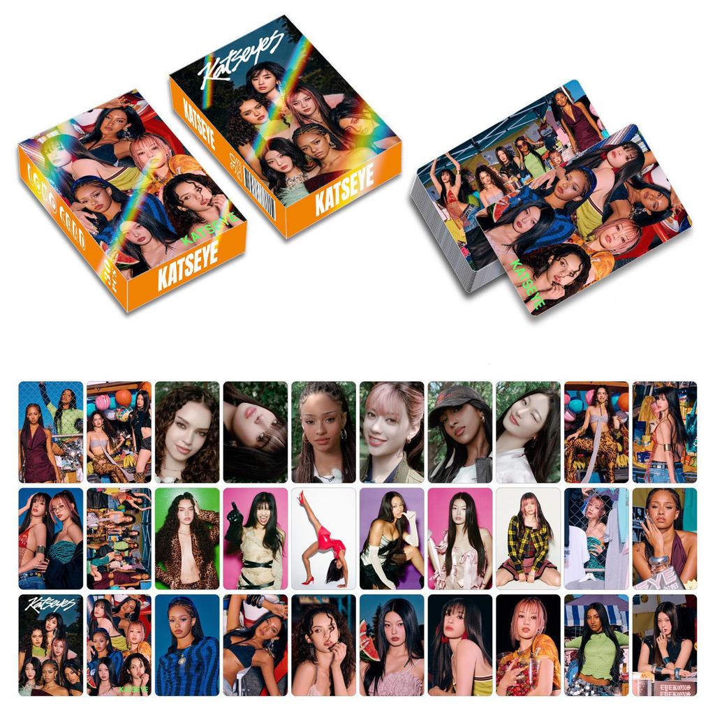 57x86mm Korean Girl Group Star Lomo Card Postcards