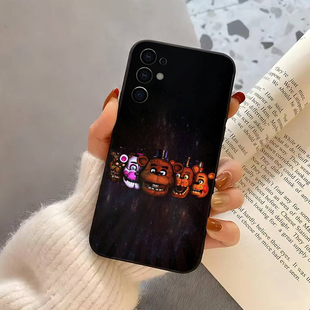 Чехол для телефона Five Nights At F-Freddys Fnaf для Samsung S25, S24, S21, S22, S23, S30, Ultra, S20, Plus, Fe, Мягкий силиконовый черный чехол
