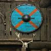 Viking Shield Norse Medieval Wooden Carving Round Celtic Ornament Battle New