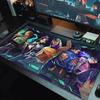 Valorant Game Color Mouse Pad Large Gaming Table Cushion Non-slip Laptop Tablet Big Mousepad XXL Mat Mini PC Playmat With Lock edge