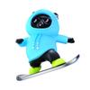 Car Interior Decoration Cute Bear Skateboard With Slide Rail Automatic Sliding Decoration Auto Interior Accessories Gift