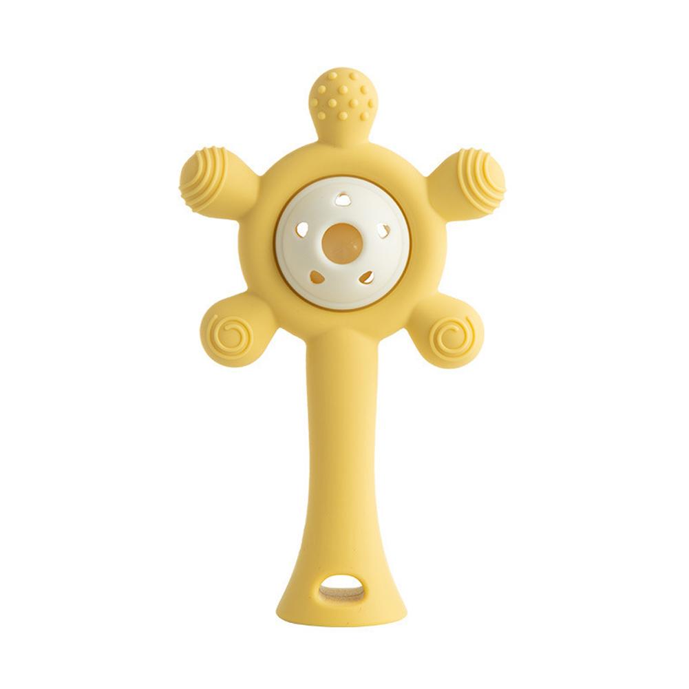 1шт силиконовые детские прорезыватели для зубов в форме колеса обозрения погремушки для детей анти-съедобные детские игрушки мягкие аксессуары для кормления ребенка