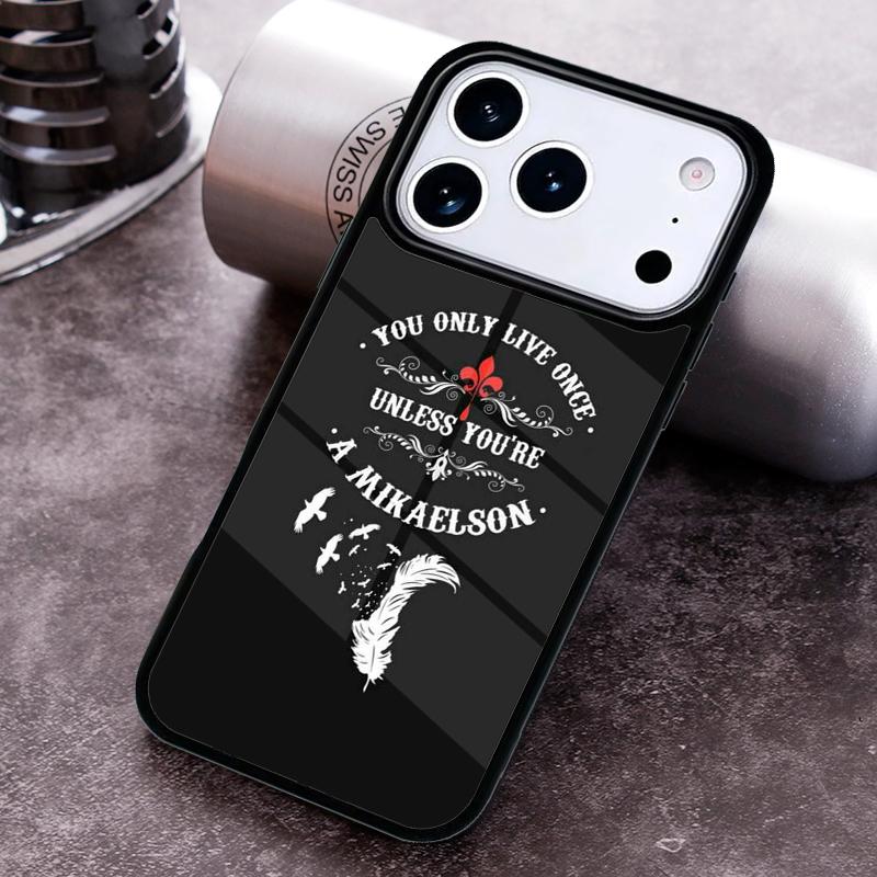 Американский сериал Дневники вампира 1839 Чехол для телефона для iPhone 17 16 15 14 13 12 11 Pro Max Plus 17Air Мягкий силиконовый чехол