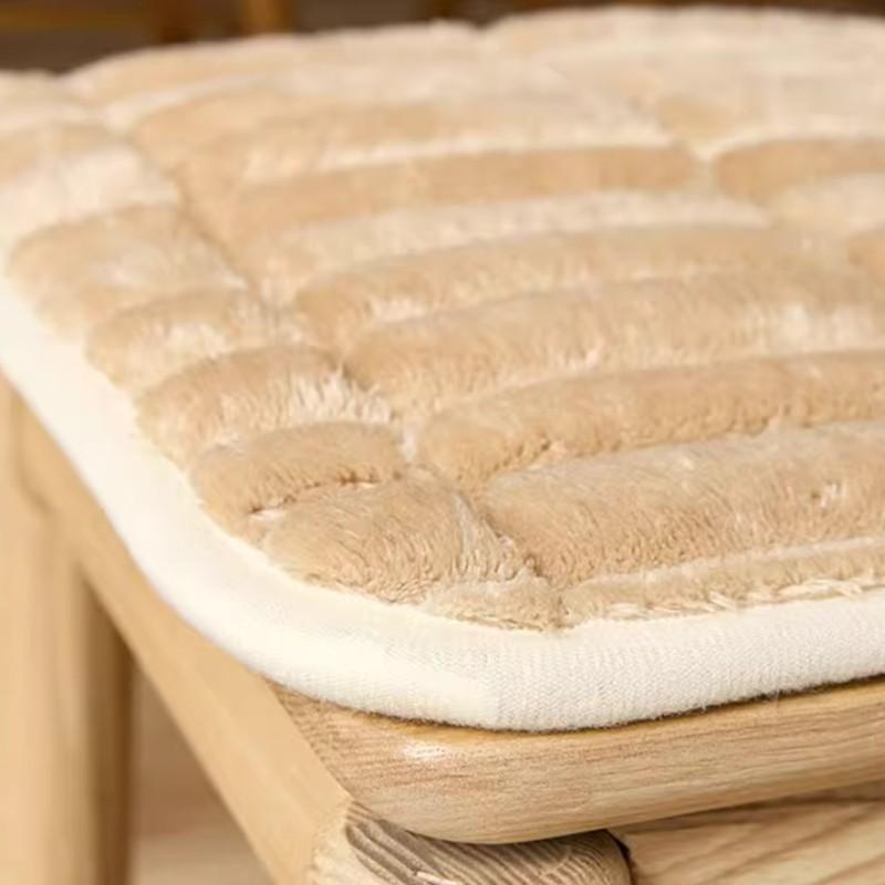 Multi-size Plush Long Bench Cushion Seat Pad for Wooden Shoe Bench Sofa Non-Slip Bottom Tie Garden Bench Seat Swing Seat Pad New