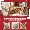 Christmas Throw Pillowcase, Christmas Home Decoration Pillow Cover, Set Of 4