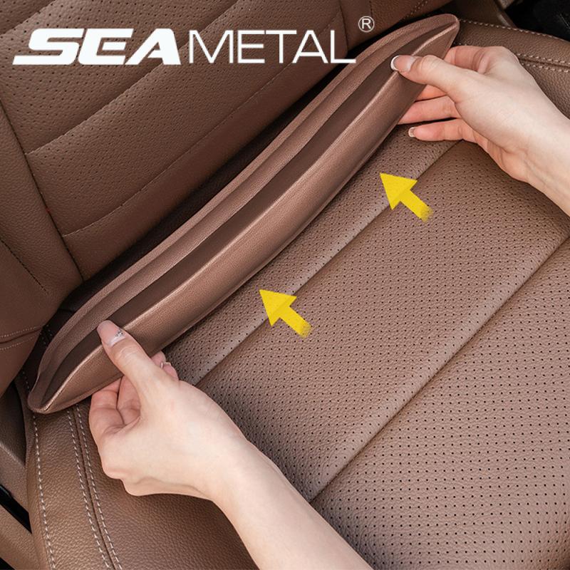 SEAMETAL Наполнитель для сиденья автомобиля Органайзер для заполнения пространства сиденья Непротекаемая Нескользящая Безопасная Полоска для заполнения щели сиденья Для грузовика Седана