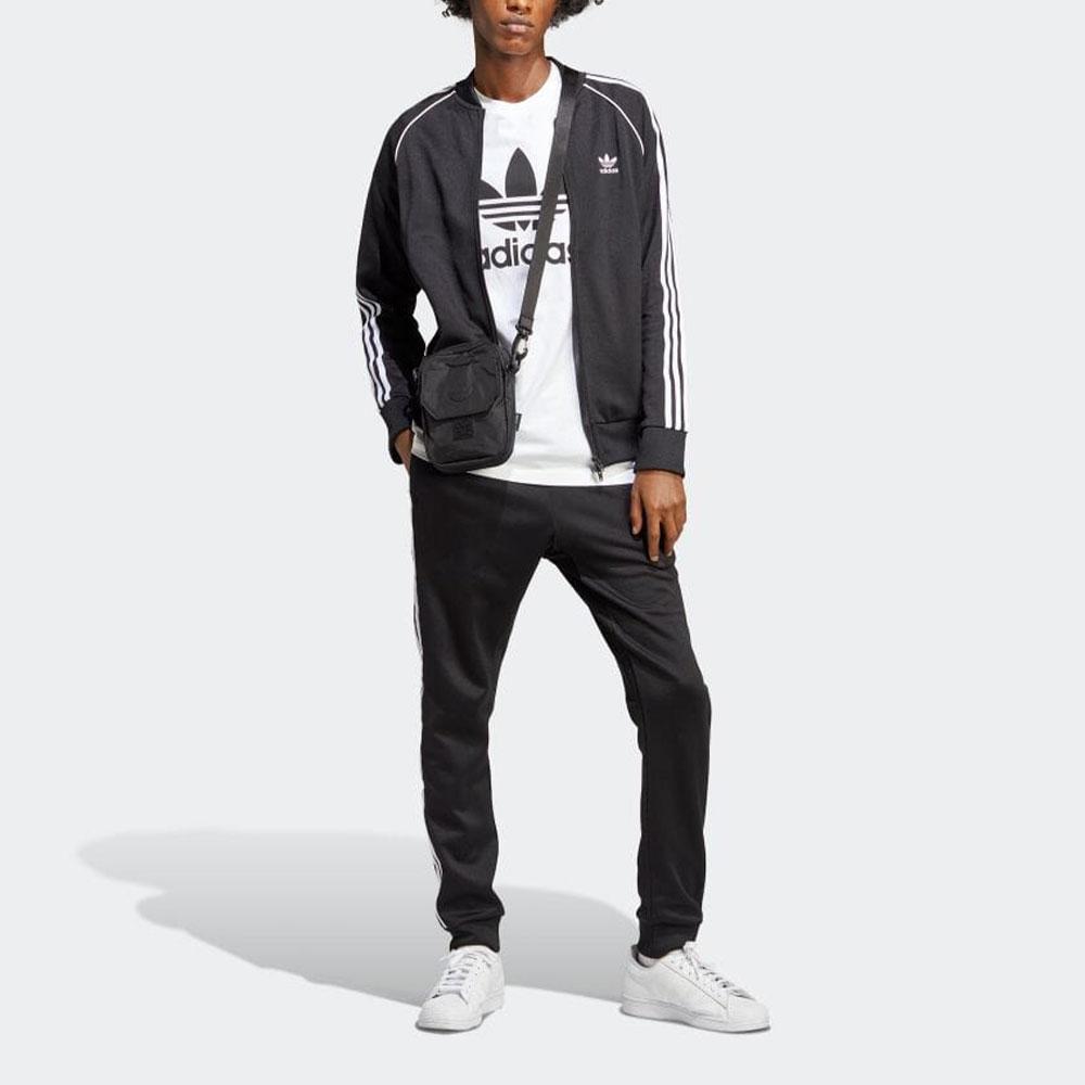 adidas Классические спортивные брюки Adicolor SST Черные Мужские Уличная одежда IA4791