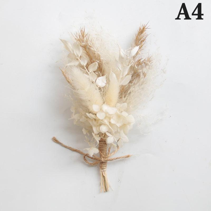 1Pc Mini Natural Dry Flowers Bouquet Fresh Dried Preserved Flower Small Decorative Photography Photo Backdrop Home Decor Bouquet
