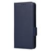 For iPhone 16 Plus Case with Wrist Strap Litchi Texture PU Leather Wallet Phone Cover