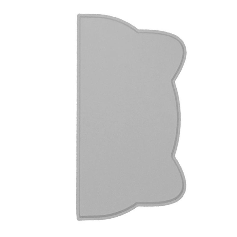 Soft Anti Slip Silicone Pet Food Mat Spill Proof Feeding Mat Convenient Cat Bowl Mat Indoor Floor