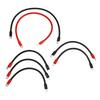 7 шт. Кабель аккумулятора для гольф-кара, чистая медь, 4 AWG, комплект проводки аккумулятора, замена для E‑Z‑GO TXT 36V 48V 1994 г. и новее