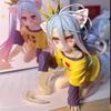 10-19 см Аниме Ngnl No Game No Life Белая "Фигурка Аниме ПВХ Фигурки Действия Аниме Коллекция Модель Украшение Модель Аниме Игрушка Подарки