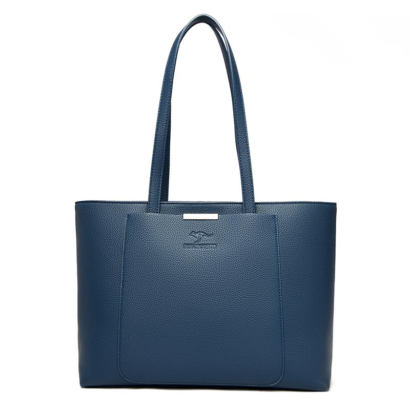 Однотонные вместительные сумки для женщин Сумка через плечо из мягкой кожи Сумка-шоппер Высококачественные сумки Роскошный дизайнер