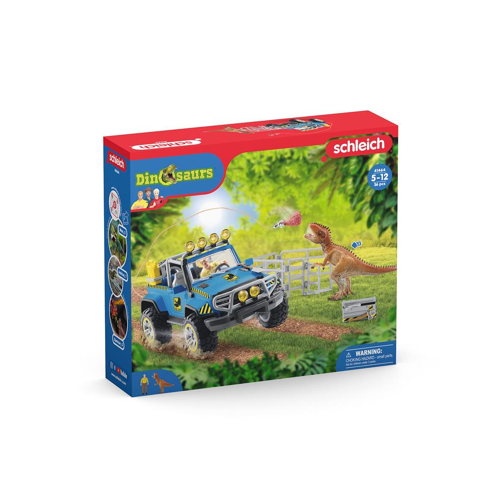 Schleich Dinosaur 4WD with Dyno Base 41464N Off-Road