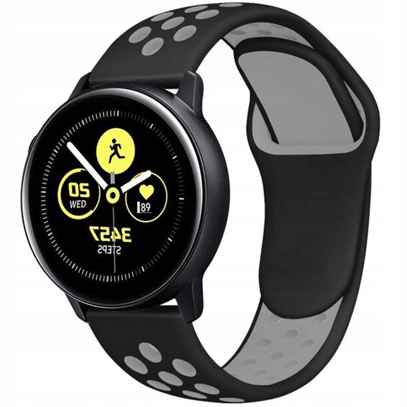 Sc Sport Band 22Mm Black/Gray