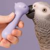 Low Noise Electric Parrot Nail Trimmer USB Charging Polisher Wheel Pet Nail Grinder with 6 Grinding Heads Anti-Pinch