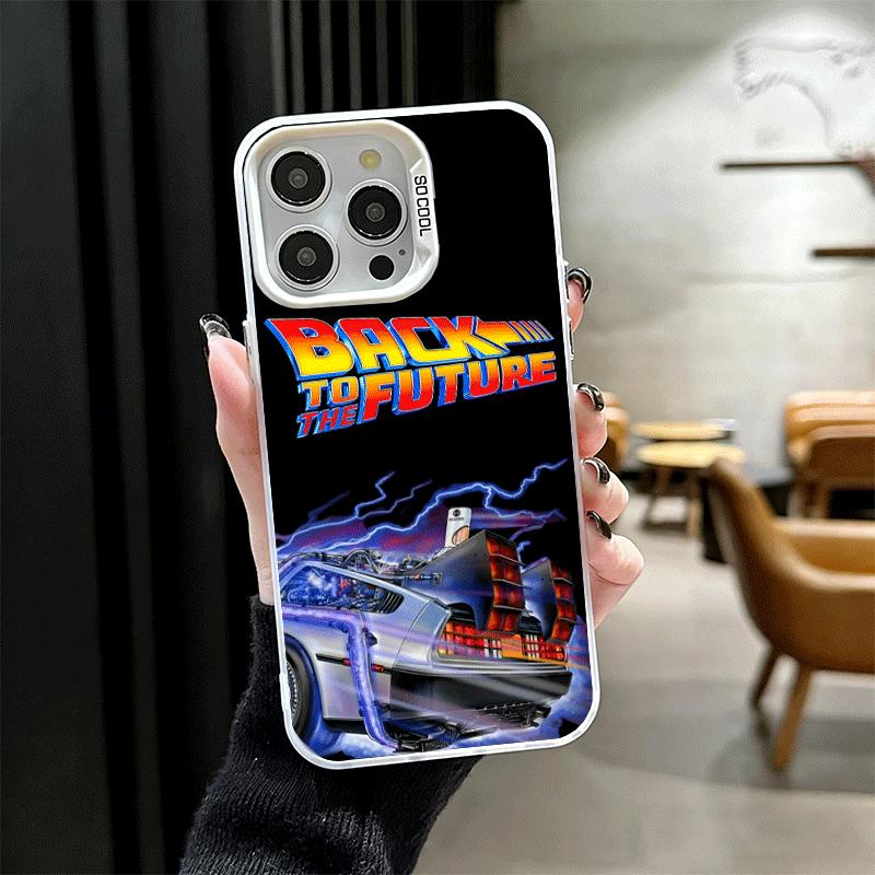 Back To The Future Shockproof Phone Case for iPhone 17 Air 16 16E 15 Pro Max 14 Plus 13 Mini 12 Back Cover Anti Fall Fundas