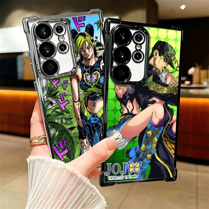 JoJo Adventure Джолин Куджо Мягкий чехол для телефона для Samsung Galaxy S26 Ultra S25 Edge S24 FE S23 Plus S22 S21 + S20 Покрытие Защита от падений