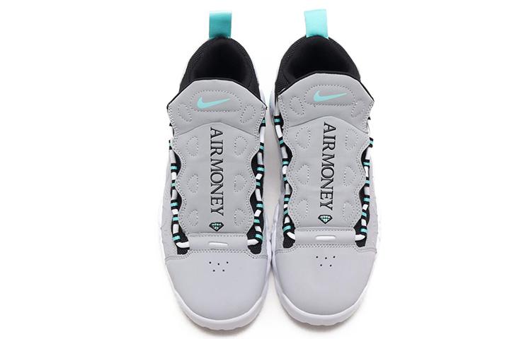 Nike Air More Money Wolf Grey Island Green (GS)