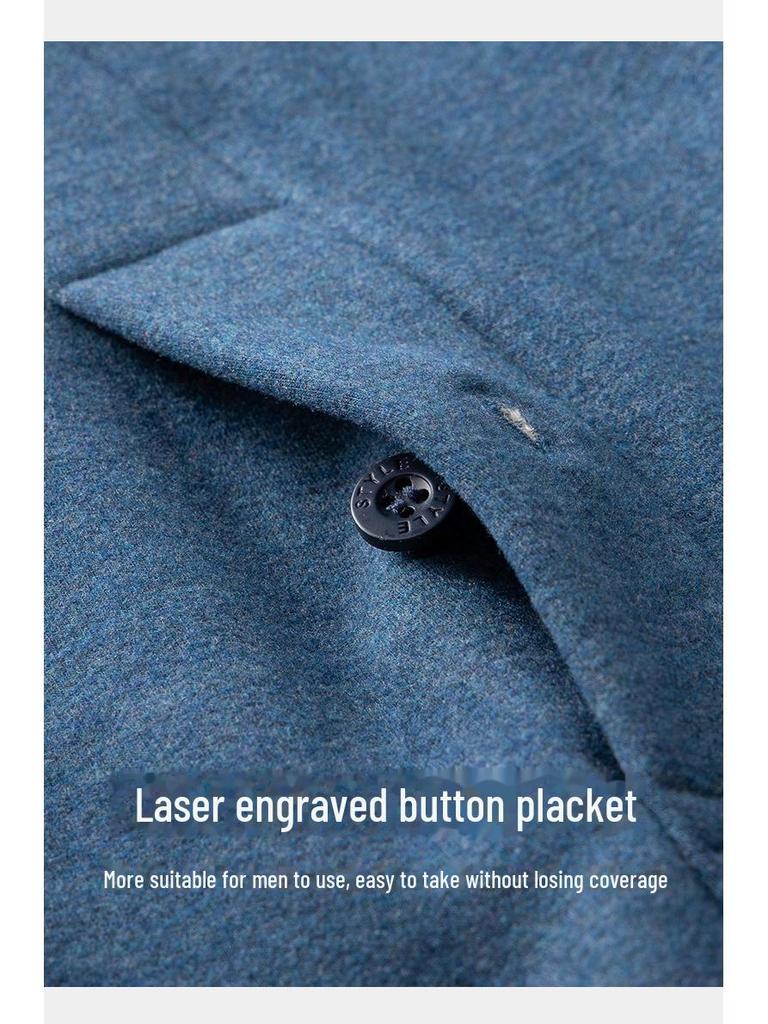 Ультратеплые мужские леггинсы из шелковой шерсти: На бархатной подкладке, плотная и морозостойкая, для осени и зимы