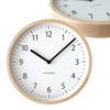 KATOMOKU Muku Clock 4 LL Natural Wall Clock Sweep Movement km-138NARCS 382mm (SKP Radio-Controlled Clock)