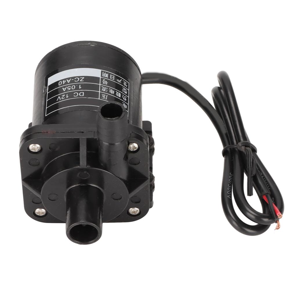 Fish Tank Submersible Pump Ultra Quiet Submersible Water Pump for Pond Waterfall Aquarium DC12V