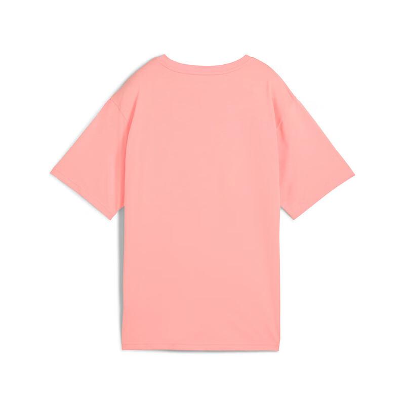 Puma Graphics Relaxed Fruity Fashion Casual Versatile Short Sleeve T-Shirt Women Tops Pink 687711-18