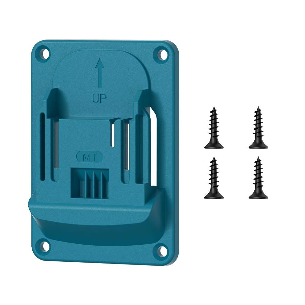 Настенный настенный кронштейн для аккумулятора Износостойкое основание для аккумулятора Держатель для электроинструмента для Makita 18V