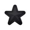 3*3CM/ PVC Rubber Small Star Hook Patches Military Stickers On Backpack,Stars Clothes Applique Embroidery Hook and Loop Patch