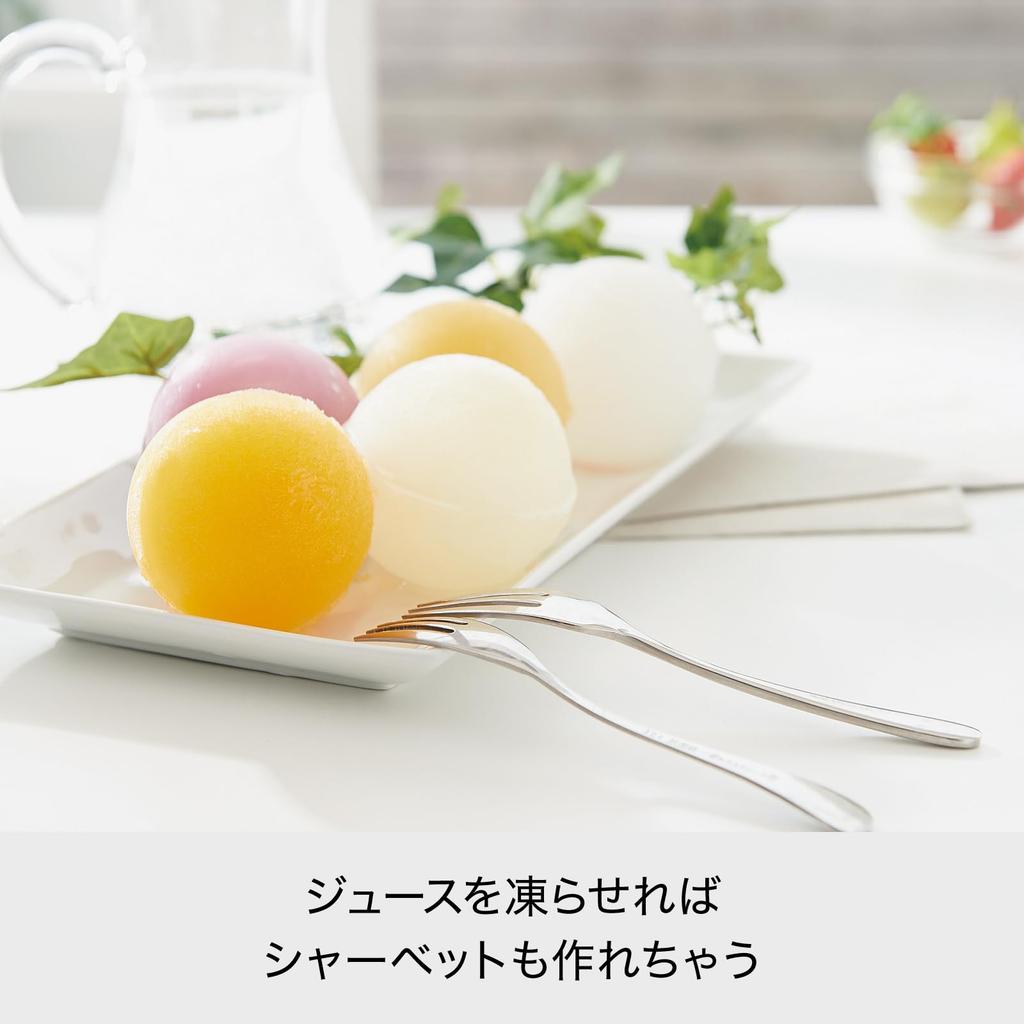 Ice Cube My Round Diameter X Set of Made In 6cm Over 2 Million Sold Like-it Trays, Ice, Approx. 7.5cm 7.5cm High, Black, 4, Japan, STK-06, Approx.